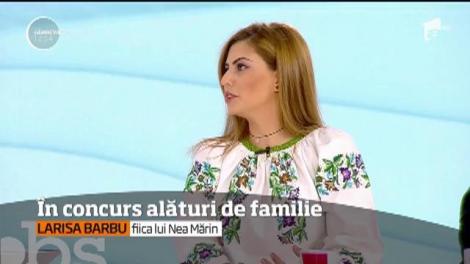 Nea Mărin, concurent la "Familii la Cuțite". A fost alături de familie