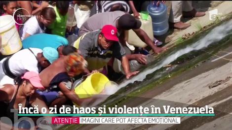 Tensiunea creşte în Venezuela unde mii de oameni se luptă cu militarii în stradă. Statele Unite iau în calcul o intervenţie în forţă