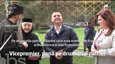 Vicepremierul Daniel Suciu, pană pe drumurile patriei