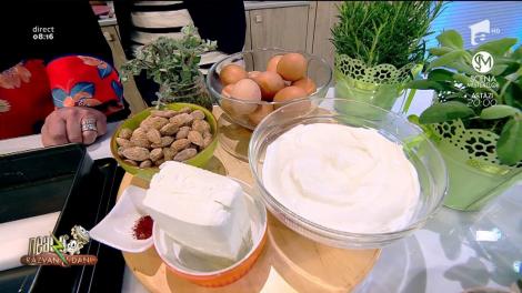 Rețeta zilei. Plăcintă cu vârtej - o delicioasă plăcintă cu brânză sărată și iaurt