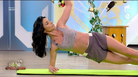 Fetelor, vreți un abdomen cu pătrățele? Diana Ștejereanu îți spune ce trebuie să faci