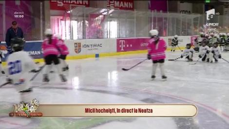 Micii hocheisti, în direct la Neatza cu Răzvan și Dani! Eduard Pană: Ei sunt viitorii campioni ai României