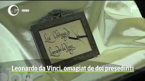 500 de ani de la moartea genialului Leonardo da Vinci. Mormântul artistului a fost vizitat de președinții Franței și Italiei