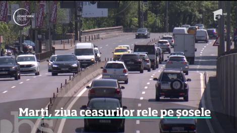 Marţea are nu trei, ci două ceasuri negre pe şosele. Bilanţul e tragic în această zi