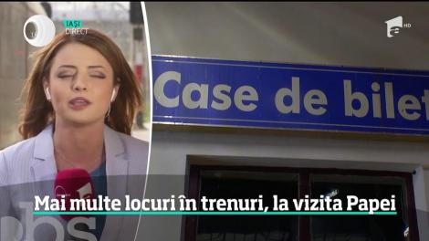 CFR ia măsuri speciale pentru călătorii care vor porni în pelerinaj, spre Suveranul Pontif