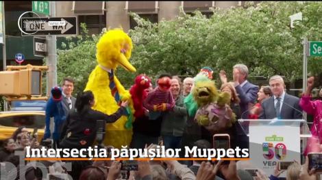 O intersecţie din centrul New York-ului a fost botezată permanent Sesame Street