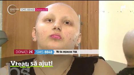 Vreau să ajut! O căzătură în genunchi a aruncat-o pe Andrea în spitale