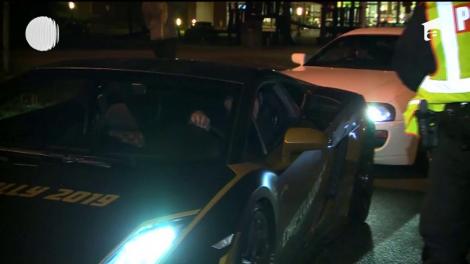 Peste 120 de maşini de sport au fost puse sub sechestru de poliţia din Germania. Participau la o cursă ilegală