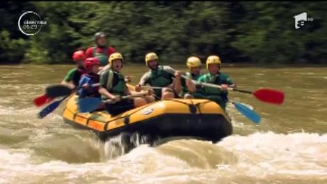 Rafting-ul, alegerea ideală pentru cei care își doresc senzații tari