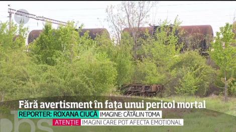 Un băiat de 13 ani, din Bucureşti, s-a urcat pe un vagon de tren şi s-a electrocutat, chiar sub ochii prietenilor săi