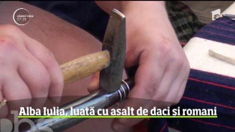 S-au dat lupte grele în Alba Iulia! Soldaţii daci s-au războit cu gladiatorii romani