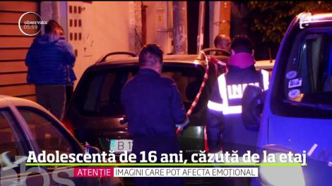 Incident dramatic, în sectorul doi al Capitalei. O adolescentă şi-a găsit sfârşitul după ce a căzut de la etajul al doilea al unui bloc