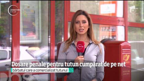 Mii de români s-au trezit cu dosar penal şi cu datorii mari la stat pentru că au cumpărat tutun de pe internet