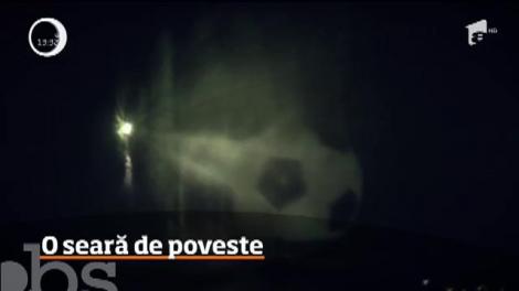 Decor de poveste în centrul Capitalei! Fântânile arteziene, luminate de lasere, au dansat pe muzică rock