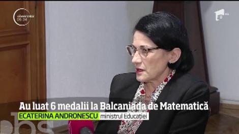 Cei mai buni matematicieni din România şi-au trecut în palmares încă şase trofee