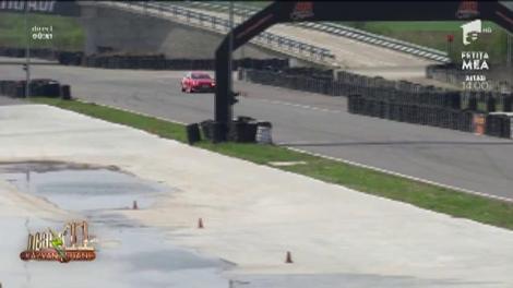 Viteză, adrenalină și țipete pe pista de curse. Ramona Olaru s-a speriat rău: Oprește mașina, nu mai vreau! Vomit!, nu e glumă