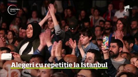 Instanbulul se pregăteşte pentru un nou scrutin după ce partidul preşedintelui Erdogan a pierdut controlul asupra oraşului la votul din 31 martie
