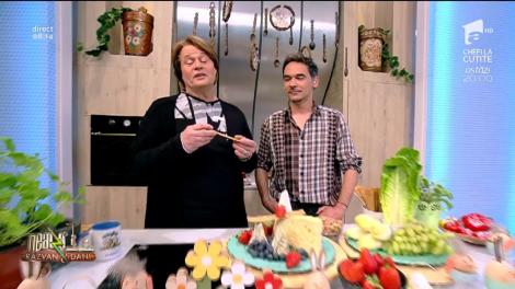 Rețeta zilei. Salată cu pupici.Salată cu fructe și brânzeturi