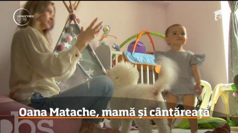 Oana Matache, mamă și cântăreață. Cum reușește sora Deliei