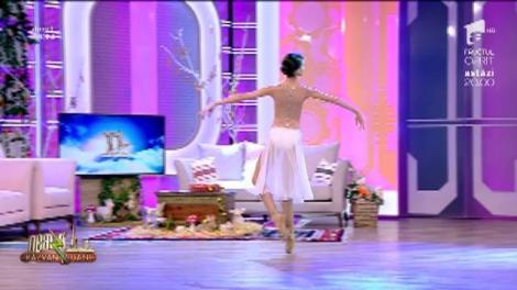 Are doar 11 ani și îți dă un motiv să fii mândru că ești român! Balerina Martha Savin, spectacol la Neatza, după o performanță uriașă în SUA – Video