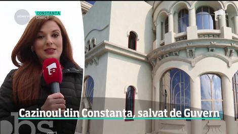 Monumentul simbol al litoralului va fi salvat în sfârşit de la prăbuşire. Guvernul va debloca bani pentru refacerea Cazinoului din Constanţa!