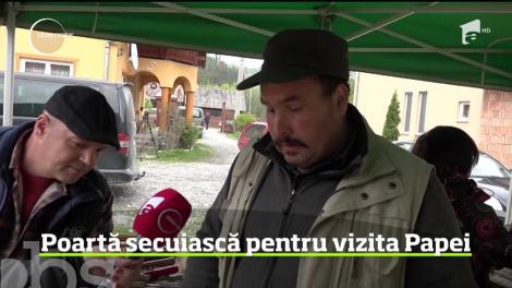 Pregătiri intense pentru vizita Papei Francisc în România! Ce se construiește special pentru el - Video
