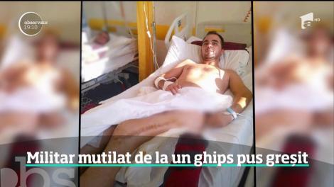 Un militar din Constanţa a fost mutilat în spital, după ce a scăpat miraculos cu viaţă dintr-un accident rutier