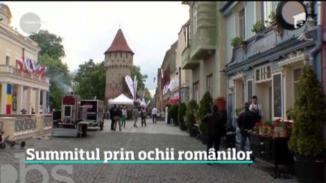 Klaus Iohannis, Jean Claude Junker şi Donald Tusk au anunţat concluziile Summit-ului de la Sibiu