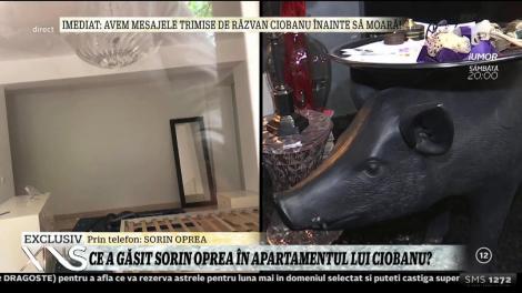 Ce a găsit Sorin Oprea în apartamentul lui Răzvan Ciobanu: ”Locuința era devastată! Era un miros de nedescris!”