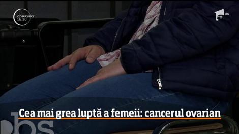 Cancerul ovarian rămâne una dintre maladiile pe care mii de femei din România se luptă să o învingă