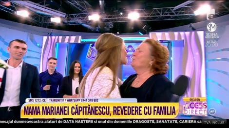 Surpriză de proporții pentru mama Marianei Ionescu Căpitănescu. Întreaga familia a venit în platoul Acces Direct