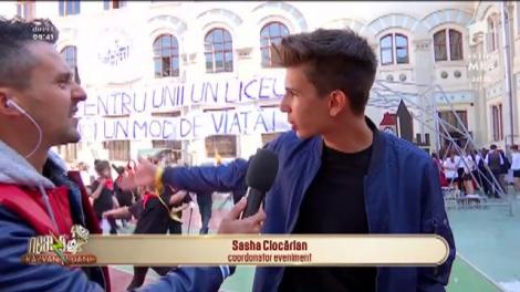 Ziua Europei, sărbătorită spectaculos de elevii de la Colegiul Național Gheorghe Lazăr din București