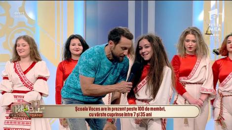 Musicalul Virus, pe scena de la Neatza cu Răzvan și Dani. Grupul Voces a câștigat primul loc la concursul Sanremo Italia 2019