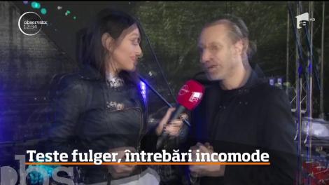 Muzică, întrebări incomode şi câteva teste pentru vedetele noastre