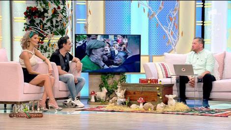 Smiley News. Poza cea mai inedită de la Summitul UE de la Sibiu. Cum a fost salutată Angela Merkel de o bătrânică