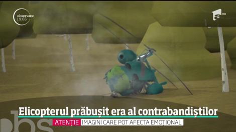 Elicopterului rusesc găsit prăbuşit în Maramureş era al contrabandiștilor