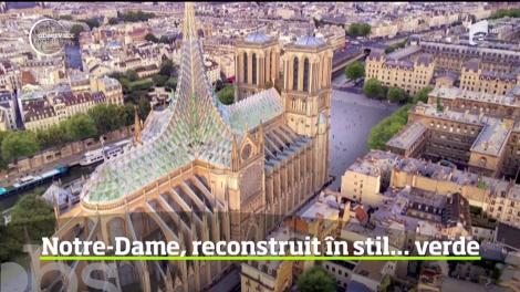 Catedrala Notre-Dame ar putea fi transformată într-un simbol al tehnologiei verzi