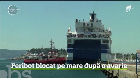 Călătorie de coşmar pentru cei peste 300 de oameni aflaţi la bordul unui feribot în Marea Mediterană. Ambarcaţiunea şi-a terminat voiajul cu o întârziere de 30 de ore