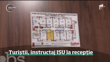 În timp ce hotelierii se chinuie să facă turism cu minimum de angajaţi, primesc noi sarcini pentru cei pe care îi au. Cum ar fi instructajul în caz de incendiu