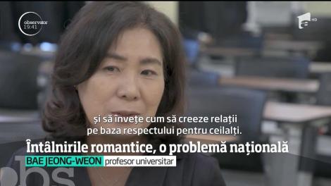 Coreea de Sud organizează şi finanţează zeci de cursuri unde tinerii îşi pot cunoaşte jumătatea