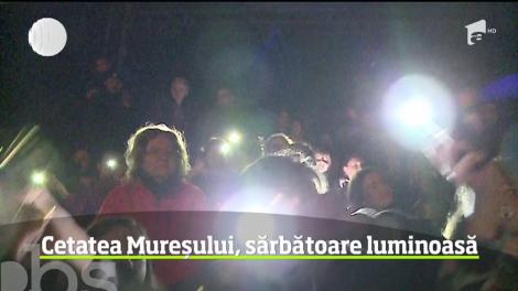Festivalul Luminii la Cetatea Medievală din Târgu Mureş, o sărbătoare devenită tradiție