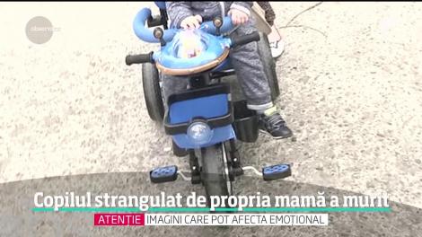 Eduard, bebelușul de opt luni strangulat de mamă, a murit! Ce ar fi declanșat depresia femeii de 35 de ani