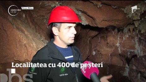 Comuna Roşia, judeţul Bihor, localitatea cu 400 de peșteri