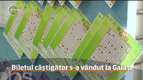 Marele premiu la LOTO a fost câştigat! Este al patrulea bilet câștigător vândut de această agenție!