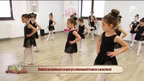 Cursuri de balet pentru fetița ta! Acest dans modelează corpul și creionează frumoas caracterul