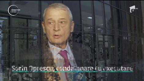 Sorin Oprescu, condamnat la peste patru ani de închisoare cu executare