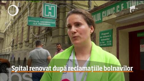 Policlinica din Timişoara, renovată după reclamațiile bolnavilor