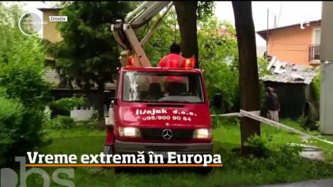 Vremea extremă face ravagii în Europa
