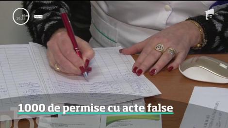 Cel puţin o mie de români şi-au luat permisul cu acte false, fără să treacă pe la medic