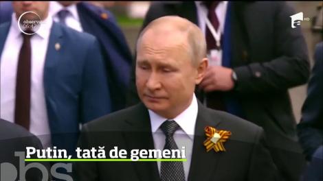 La 66 de ani, Vladimir Putin şi-a văzut visul împlinit. Are băieţi gemeni